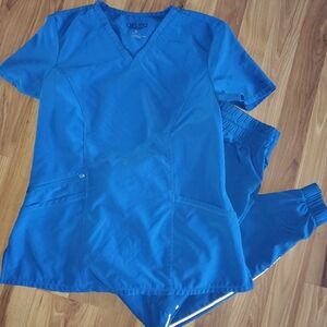Rpyal Blue Scrub Set